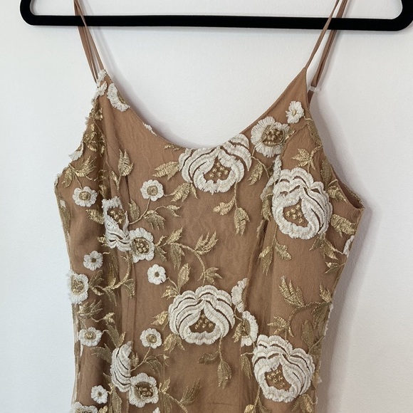 Dress the Population Fit and Flare Embroidered Dress - Picture 4 of 10